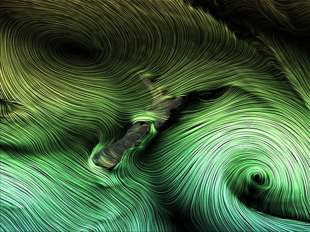 MajicWeather wind forecast for 1:00pm on 5 December 2025