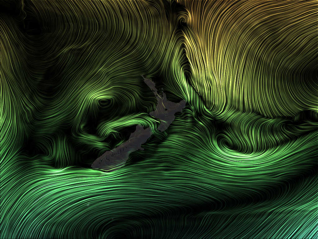 MajicWeather wind forecast for 1:00pm on 31 December 2025