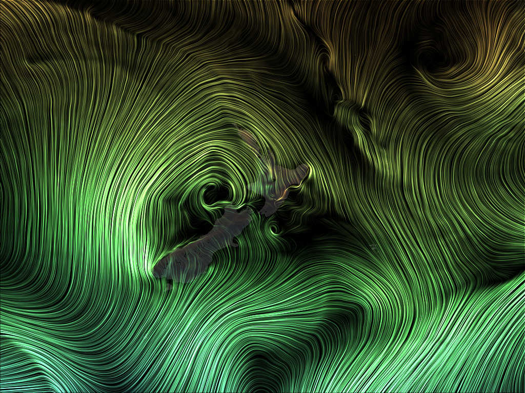 MajicWeather wind forecast for 1:00pm on 2 January 2026