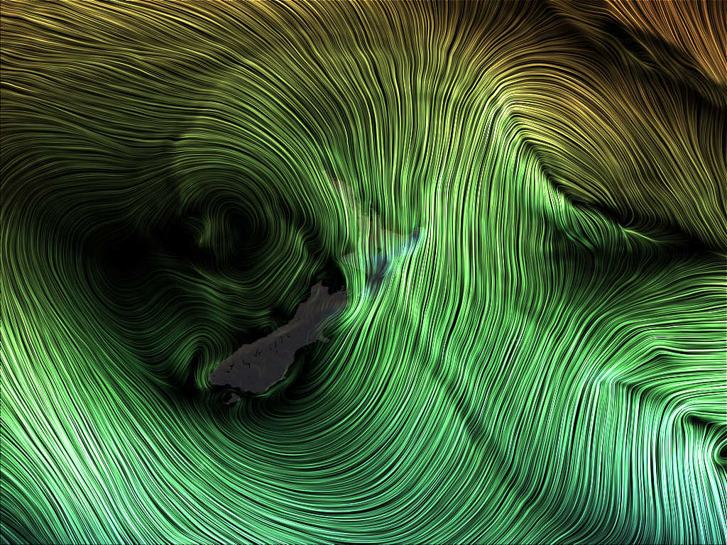 MajicWeather wind forecast for 1:00pm on 3 March 2026