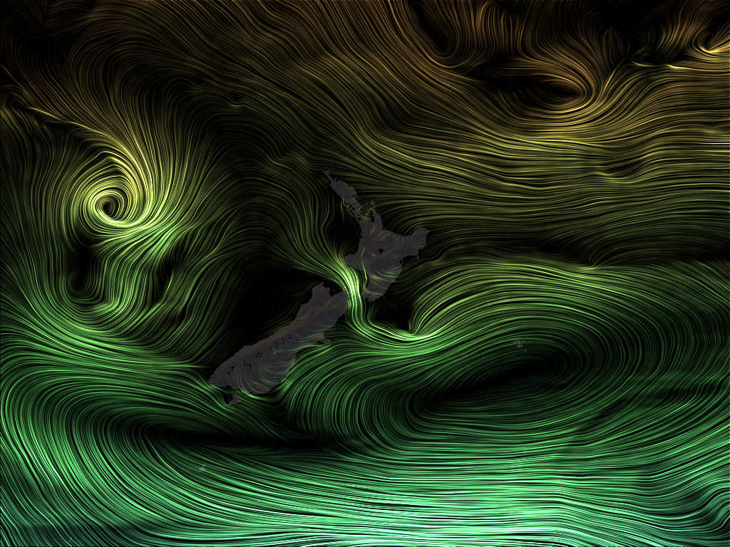 MajicWeather wind forecast for 7:00pm on 10 February 2026