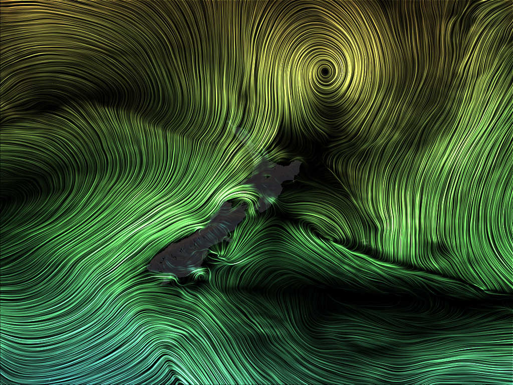 MajicWeather wind forecast for 1:00am on 12 December 2025