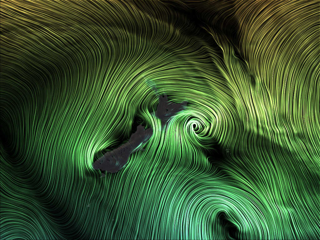 MajicWeather wind forecast for 1:00am on 29 December 2025