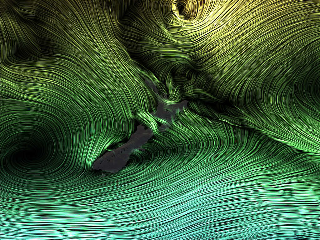 MajicWeather wind forecast for 7:00am on 24 November 2025